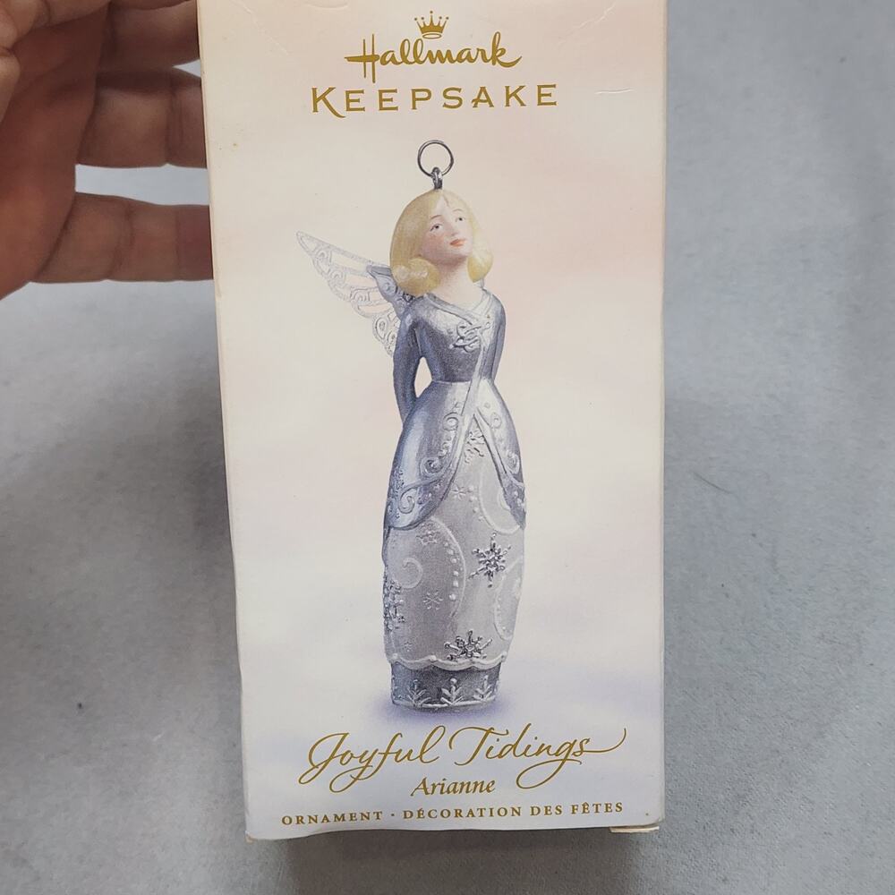 Vintage Hallmark Keepsake Joyful Tidings Arianne‎ 2005 Christmas Ornament